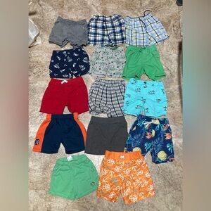 Boys 24M and 2T Shorts Assorted Colors